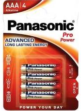 Panasonic Батарейка Тип AAA Pro Power 4шт Panasonic Батарейка Тип AAA Pro Power 4шт