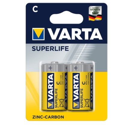 Varta Батарейка Тип "C" R14 2014 Super 2шт/бл Varta Батарейка Тип "C" R14 2014 Super 2шт/бл