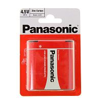 Panasonic Батарейка Тип "3R12" Zinc Carbon 1шт/бл