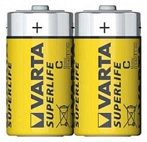Varta Батарейка Тип "C"  R14 2014 Super  2шт/пленка