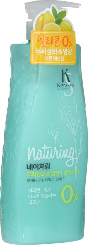 KeraSys Кондиционер для волос Naturing Уход за кожей головы с морскими водорослями, 500 мл