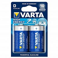 Varta Батарейка Тип D 4920 High Energy  2шт на блистере