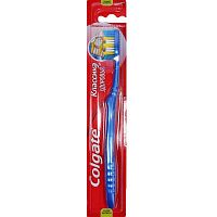 COLGATE Зубная щетка Классика PLUS средняя жесткость