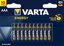 Varta Батарейка Тип AAA Energy 10шт