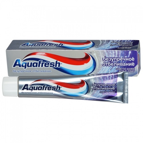 Aquafresh Зубная паста Безупречное отбеливание 100мл Aquafresh Зубная паста Безупречное отбеливание 100мл