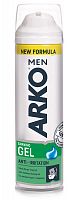 Arko Men Гель для бритья Anti-Irritation 200мл. 