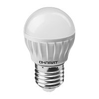 ОНЛАЙТ Лампа светодиодная  OLL-G45-6-230-6.5K-E27 дневной свет