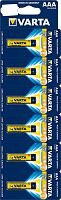 Varta Батарейка Тип AAA 4103 Longlife 6шт с перфорацией