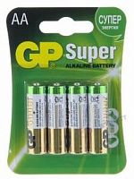 GP Батарейка Super Тип АА бл4