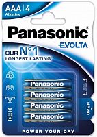 Panasonic Батарейка Тип AAА EVOLTA 4шт