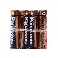 Panasonic Батарейка Тип AAА Alkaline 4шт в пленке