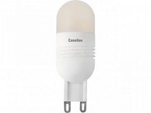 Camelion Лампа светодиодная  капсуль 3Вт теплый свет цоколь G9