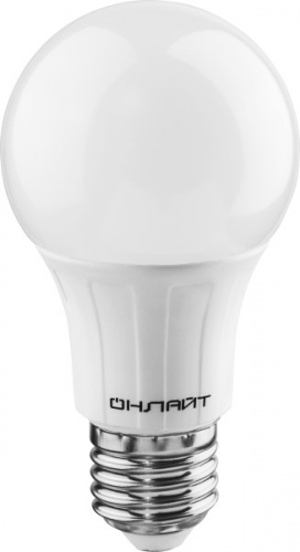 ОНЛАЙТ Лампа светодиодная  OLL-A60-10-230-6.5K-E27 дневной свет