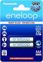Panasonic  Аккумулятор eneloop 750mAh AAA  R03 BL2