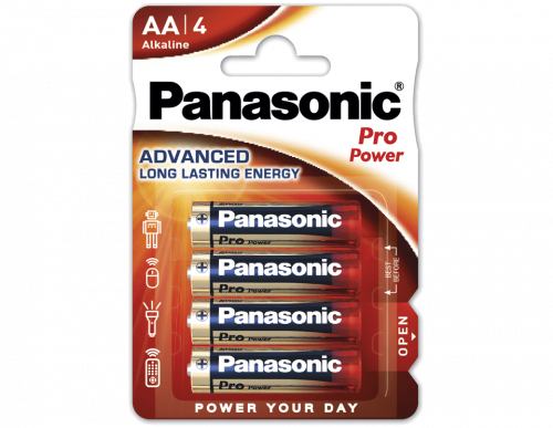 Panasonic Батарейка Тип AA  Pro Power  4шт