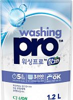 Lion Средство для мытья посуды Washing Pro, мягкая упаковка, 1200 мл
