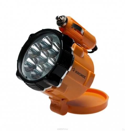 КОСМОС Фонарь на магните AUTO6002 клипса, шнур 3м