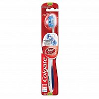 Colgate 360  Зубная Щетка  Optic White средняя жесткость
