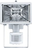Прожектор галогенный Navigator SH1 150Вт R7s датчик движения белый