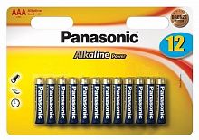 Panasonic Батарейка Тип AAА Alkaline 12шт