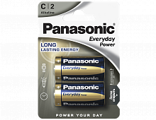Panasonic Батарейка Тип "C"  LR14  Everyday 2шт/бл