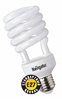 Navigator Лампа энергосберегающая  SH10-20W-E27 теплый свет