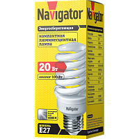 Лампа э/сб  Navigator SF10-20W-E27 холодный свет
