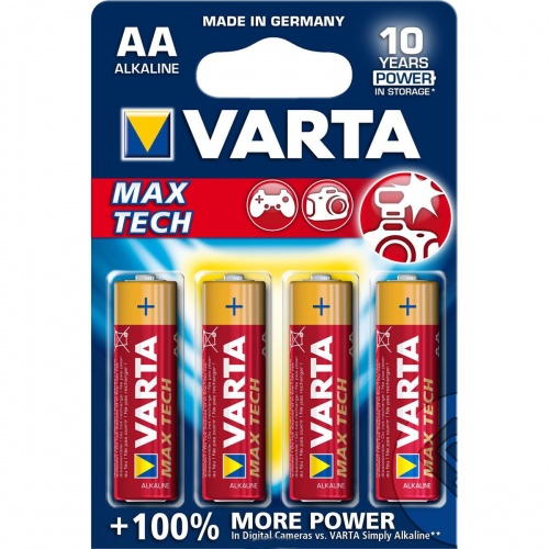 Varta Батарейка Тип AA 4706 MAX Tech 4шт