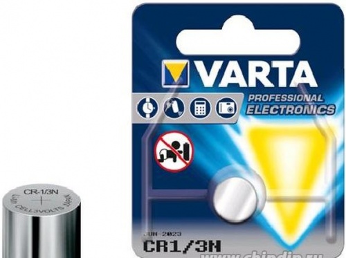 Varta Батарейка 6131 CR 1/3N  1шт/бл