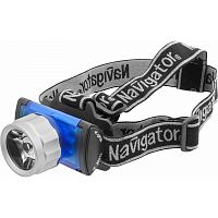 94 949 Navigator Фонарь NPT-H02-3AAA (налобн, 1W LED, 3*ААА, 3 режима)
