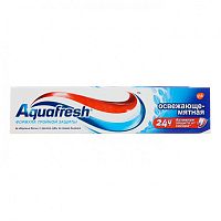 Aquafresh Зубная паста  освежающе-мятная 50мл